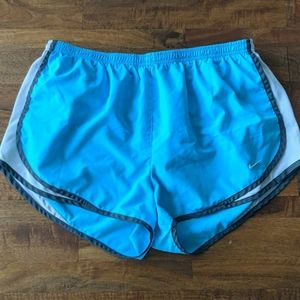 Nike Teal Blue Dri-Fit shorts